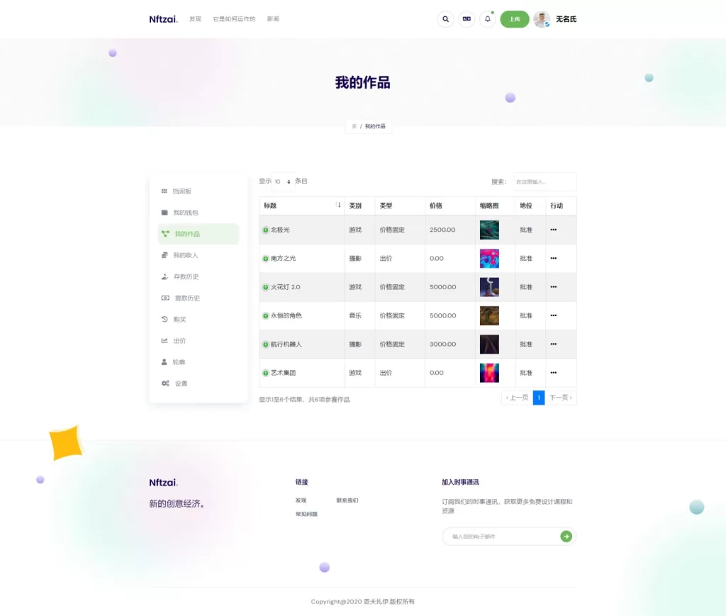 图片[6]-【艺术数字藏品系统源码多语言Laravel/框架NFT/交易系统-精品海外源码