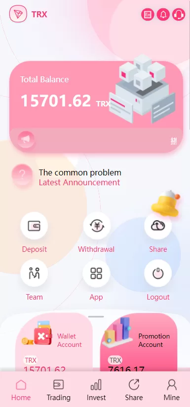 图片[3]-【多语言trx/usdt钱包理财源码】区块链算力矿池/Difi流动性TRX理财分红-精品海外源码