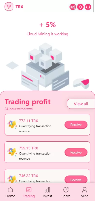 图片[5]-【多语言trx/usdt钱包理财源码】区块链算力矿池/Difi流动性TRX理财分红-精品海外源码