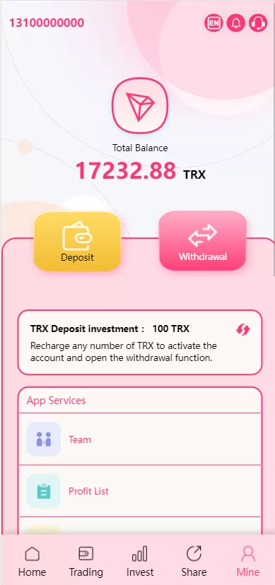 图片[10]-【多语言trx/usdt钱包理财源码】区块链算力矿池/Difi流动性TRX理财分红-精品海外源码