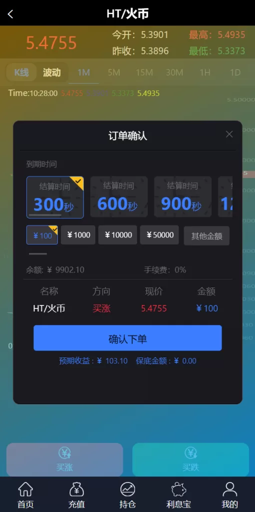 图片[3]-【全新修复版微交易系统】新框架/虚拟币理财系统/微盘交易系统/K线正常-精品海外源码