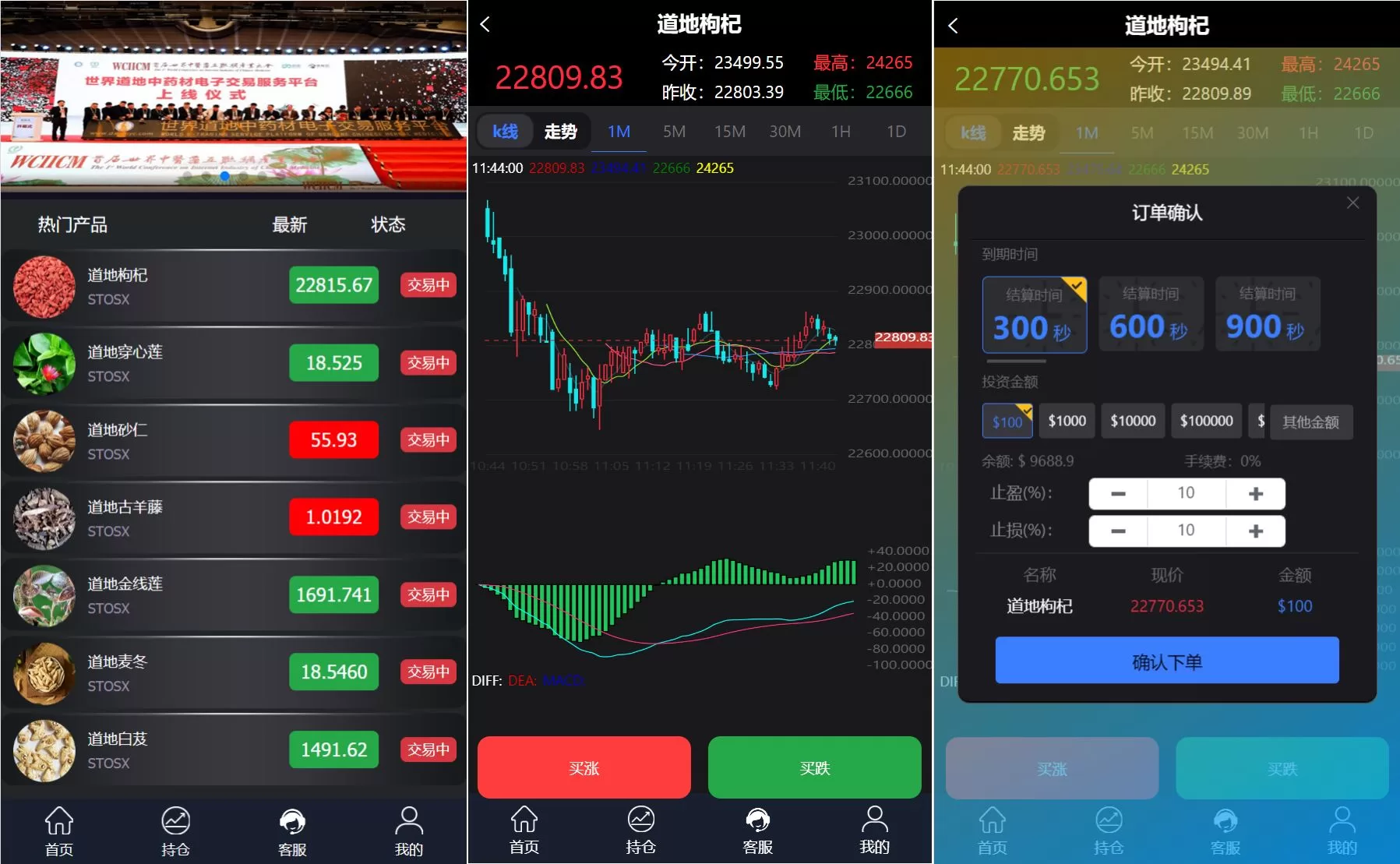 【完美版三语言微交易系统源码】微盘源码/K线正常/投资理财源码-精品海外源码
