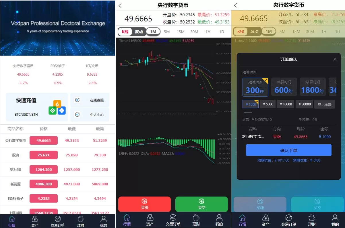 【多语言海外外汇】出海版理财系统/外汇微盘系统/余额宝/六种语言-精品海外源码